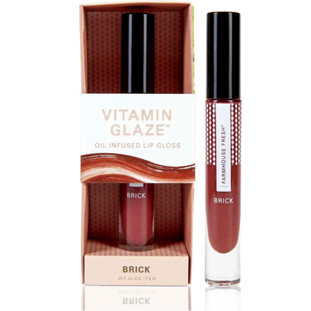 Vitamin Glaze Oil-Infused Lip Gloss - Brick