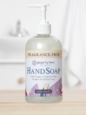 Ginger Lily Farms All-Purpose Liquid Hand Soap, Fragrance Free