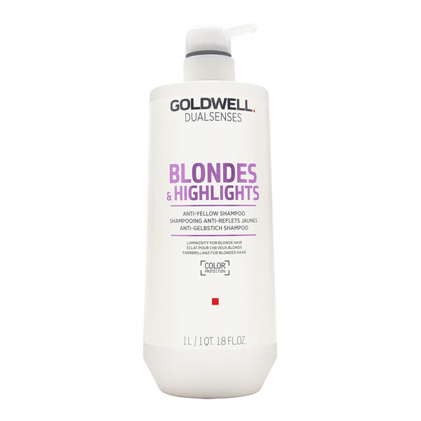 Blondes & Highlights Anti-Yellow Shampoo, Liter