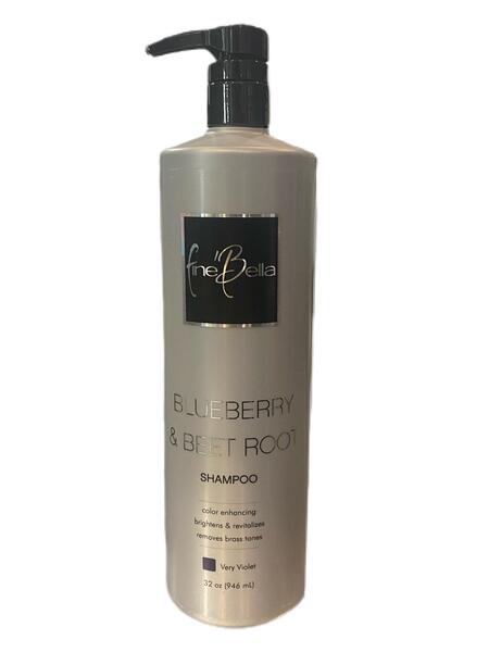 Fine Bella Blueberry and Beet Root Shampoo 32 oz