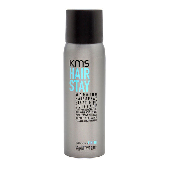 KMS Hair Stay Working Hairspray Travel 
