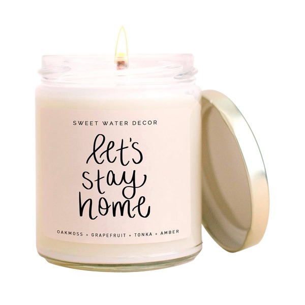 Sweet Water Decor Candle-Let's Stay Home