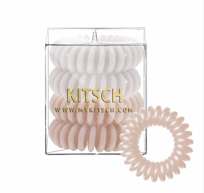 Nude Hair Coils (Pack of 4)