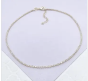 Dainty Tennis Anklet