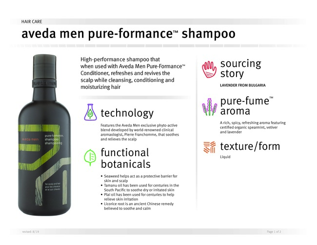 Aveda Men Pure-Formance Shampoo 300ml