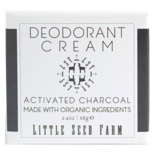 Activated Charcoal Deodorant Cream