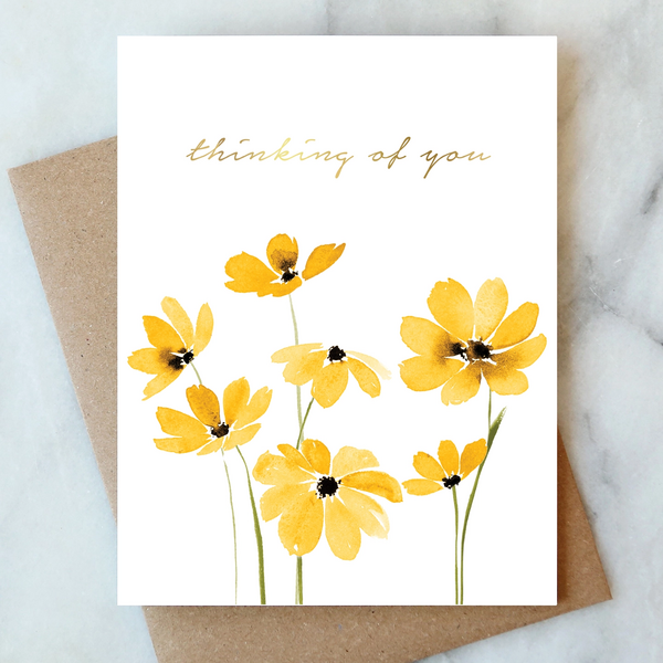 FR AJ DAISY THINKING OF U CARD