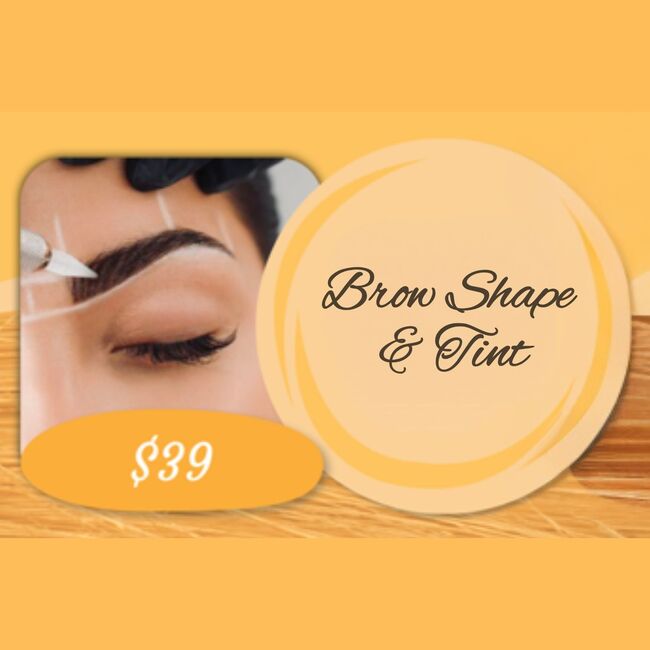*Extend Your Summer Brow Shape & Tint
