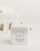BATH BOMB - VANILLA CREAM 