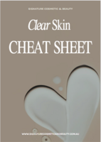Clear Skin Cheat Sheet