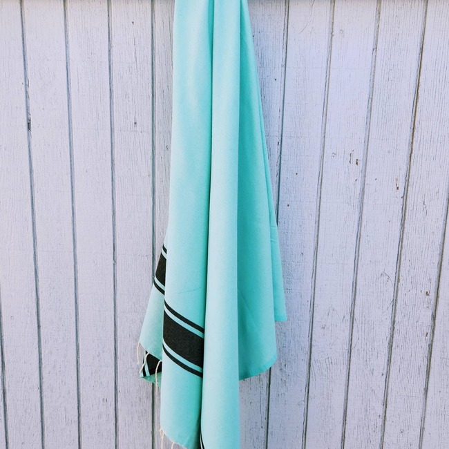 Aqua & Black