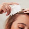 Clear Quartz Scalp Massager