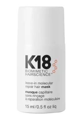 K-18 Leave-in molecular repair hair mask