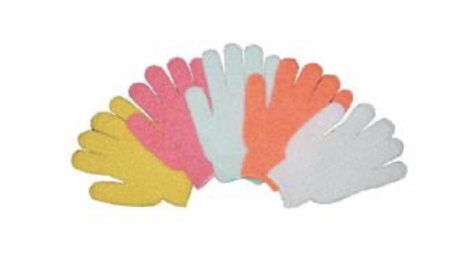 exfoliating gloves