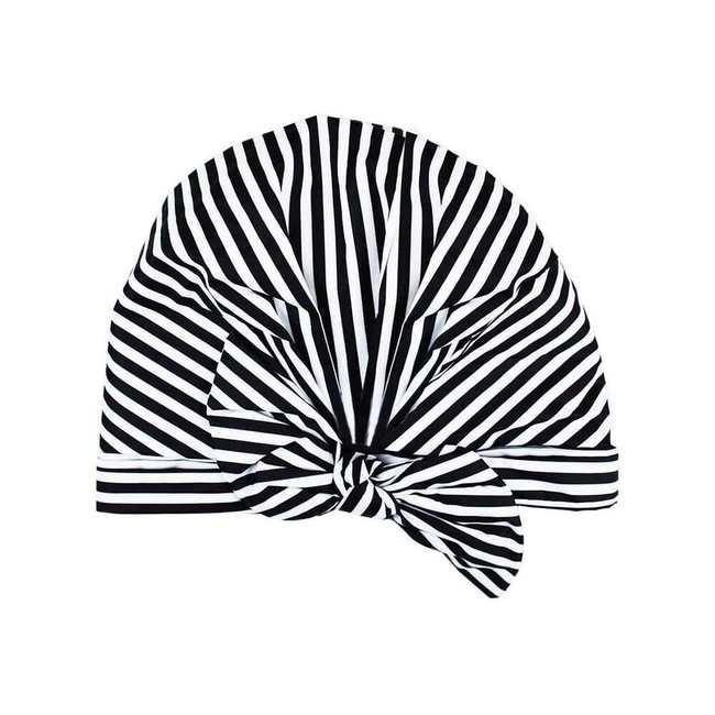 Kitsch Luxe Shower Cap-Stripes