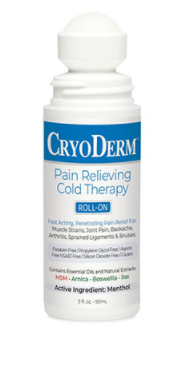 Cryoderm Cool 3 oz Roll On