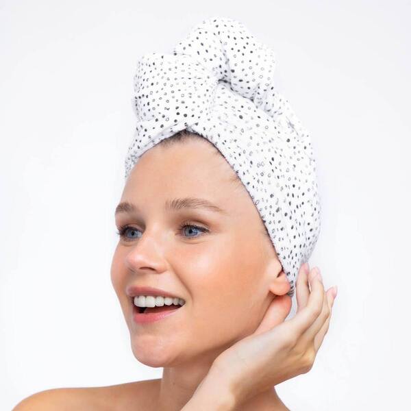 Microfiber Hair Towel - Micro Dot