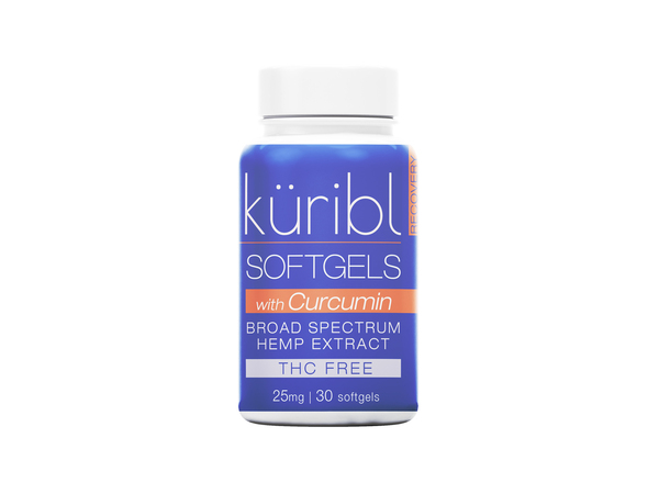 25mg Broad Spectrum Soft Gel Capsules w/ Curcumin