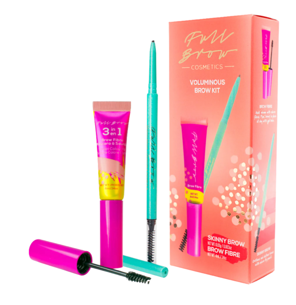 Voluminous Brow Kit - Natural Brown