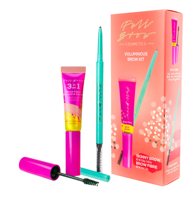 Voluminous Brow Kit - Natural Brown