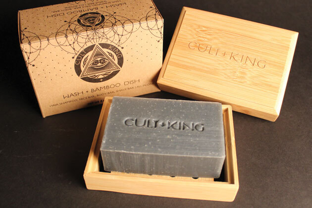 Wash in Bamboo Soap Dish