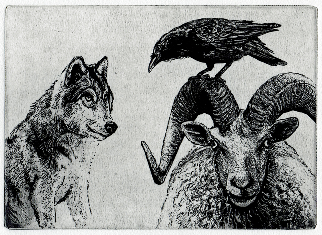 Vienneau- The Wolf, The Raven and The Ram