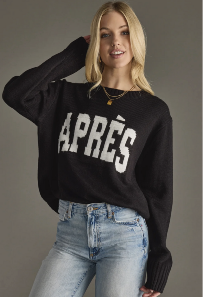 APRES Sweater - Black - XL