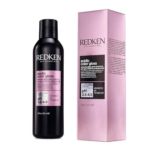 Acidic Color Gloss Activated Glass Gloss Treatment