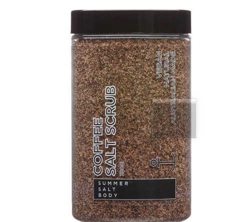 Coffee Salt Scrub
