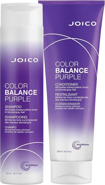 Joico Color Balance Purple Shampoo 10.1oz Conditioner 8.5oz Set