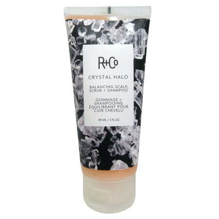 CRYSTAL HALO Balancing Scalp Scrub and Shampoo