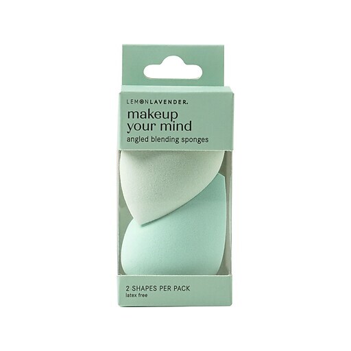 Angled Makeup Blending Sponges 2 Pk