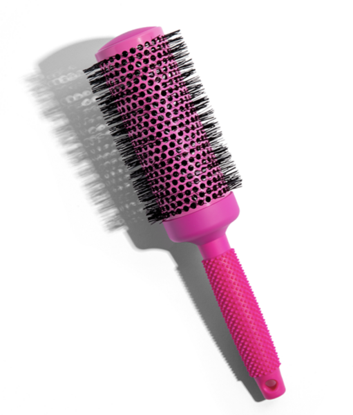 Ergo 53 All Pink Round Hairbrush