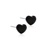 Blomdahl Black Titanium - Heart 5mm