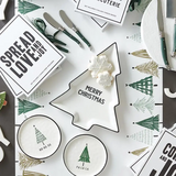 FR Ceramic Tree Plate - Merry Christmas
