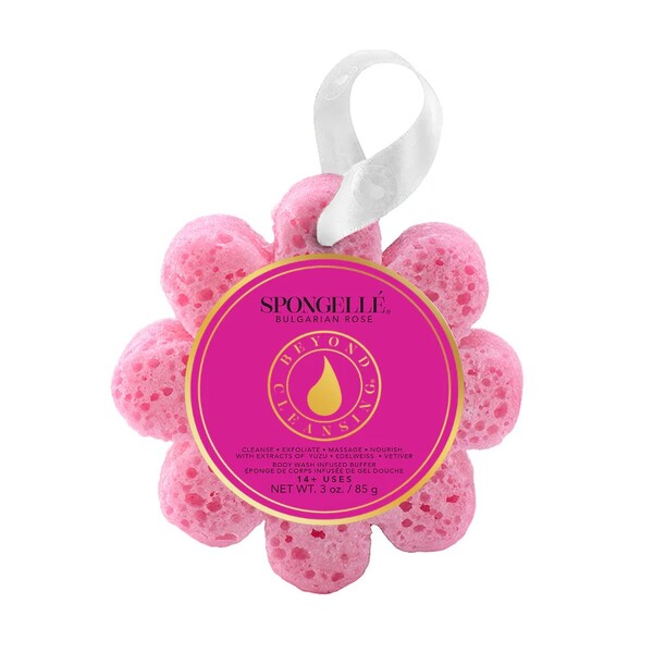 Wild Flower Soap Sponge Bulgarian Rose
