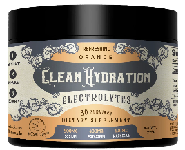 Clean Hydration Electrolytes - Orange