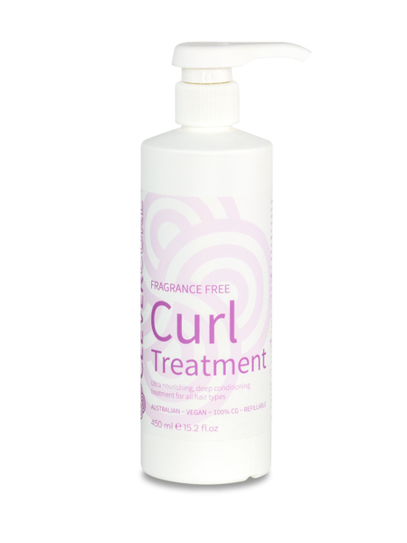 clever curl treatment Fragrance Free 450ml