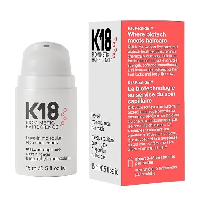 LEAVE-IN MOLECULAR REPAIR HAIR MASK 0.5 FL OZ 15 ML