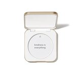 white Refillable compact