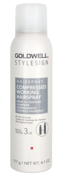 Compressed working hairspray voc
