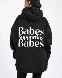 XS/S BSB Big Sister Hoodie Black