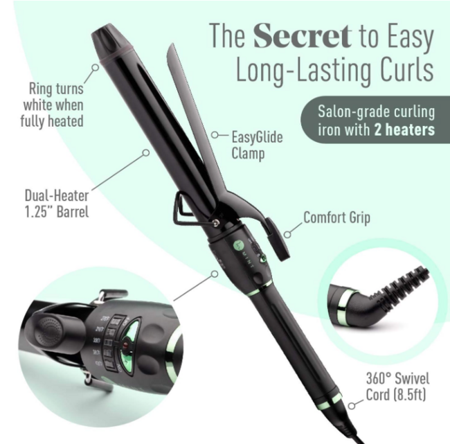 XL Curling Iron 1.25"