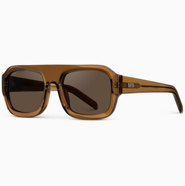 WMP Eyewear | Harlee Polarized Chunky Caramel/Brown