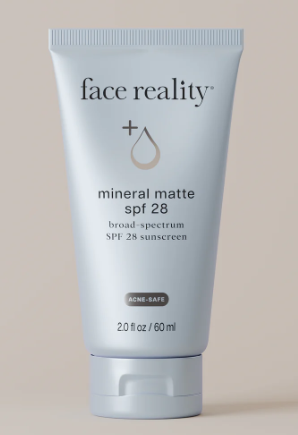 Face Reality Mineral Matte SPF 28