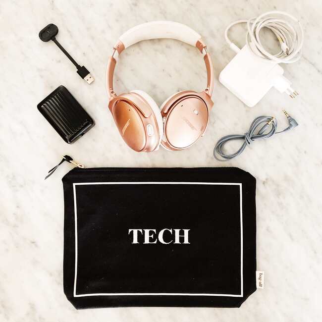 bag-all tech pouch | black