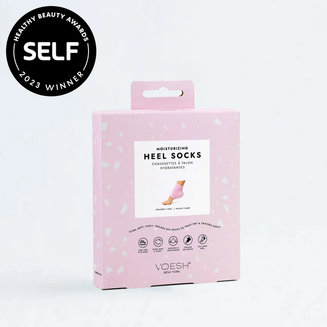 Heel Socks (Pink)