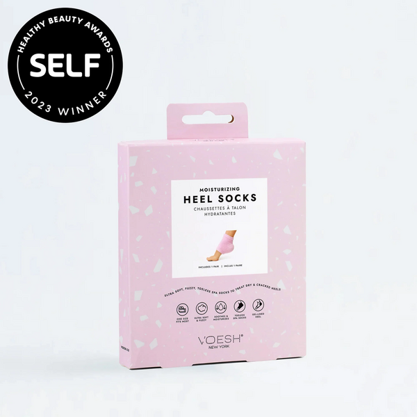 Heel Socks (Pink)