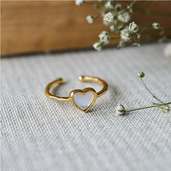 WA | Sweet Stone Ring - Gold