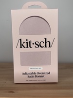 Adjustable Satin Bonnet- Blush